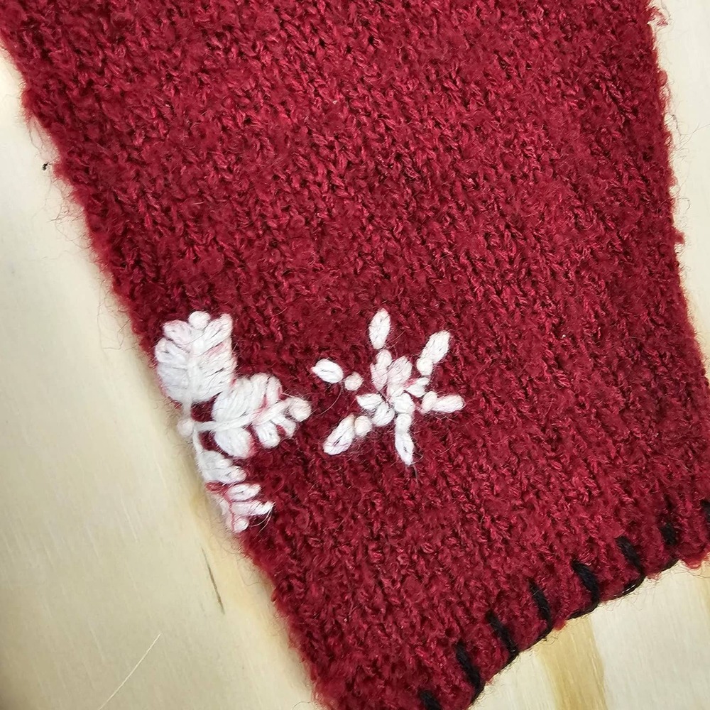 WOMANS CROFT AND BARROW WINTER SNOWMAN CARDIGAN - Picture 10 of 12
